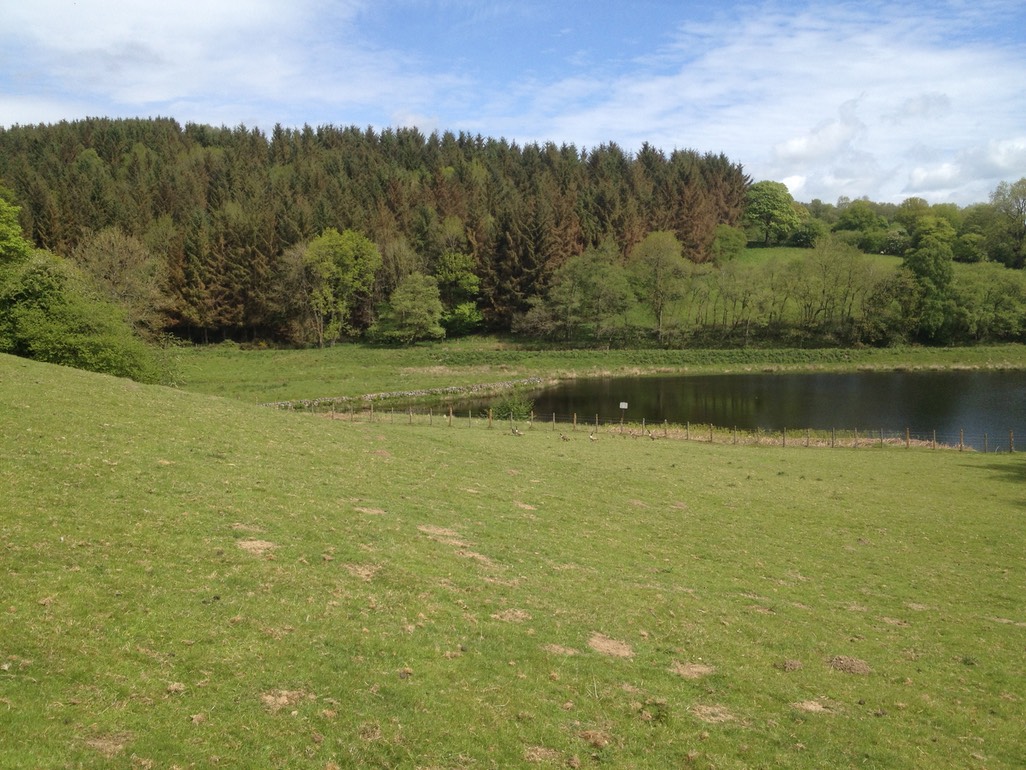End of Top Resevoir